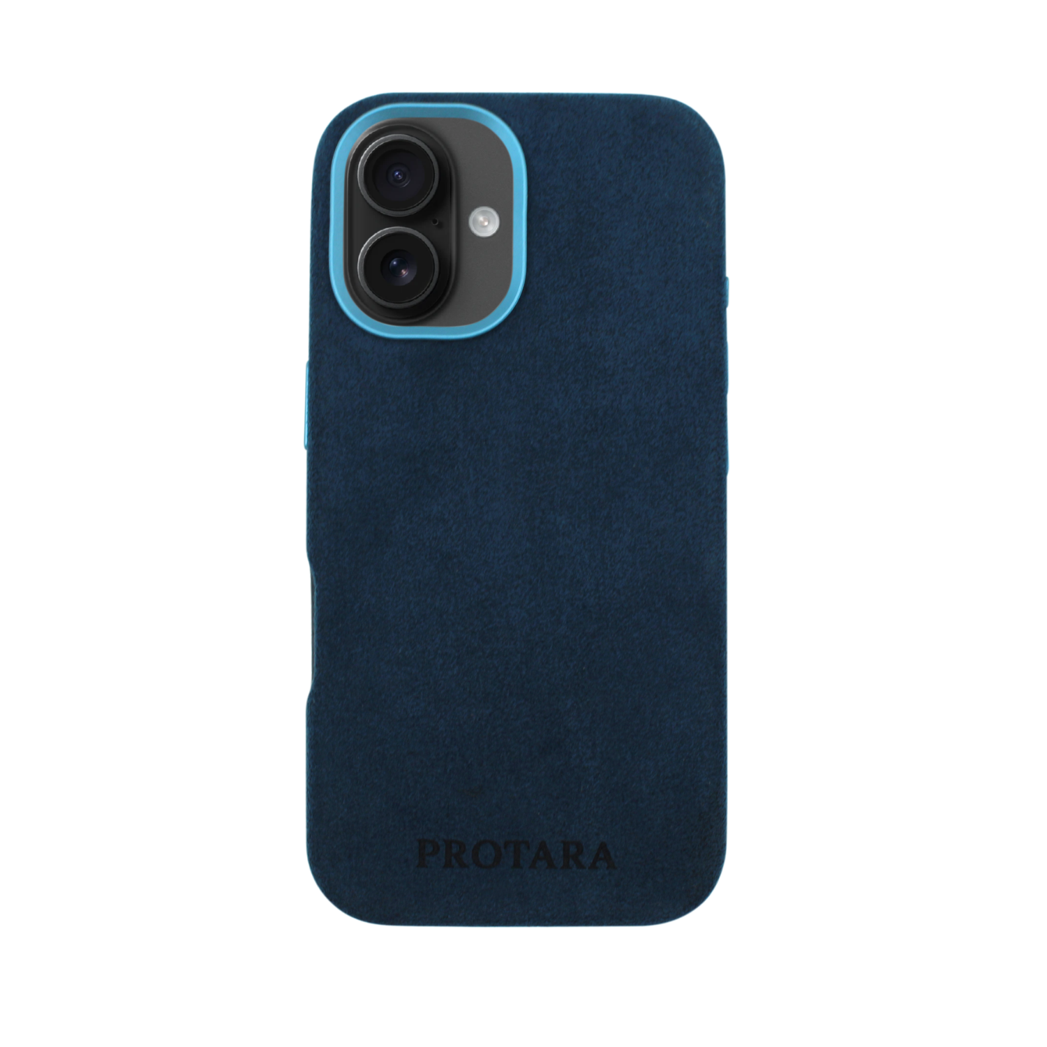 PROTARA Alcantara iPhone 17 Case – Ocean Voyage Blue