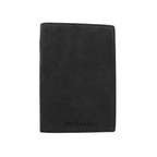 PROTARA Alcantara passport holder  - Midnight Jet Black