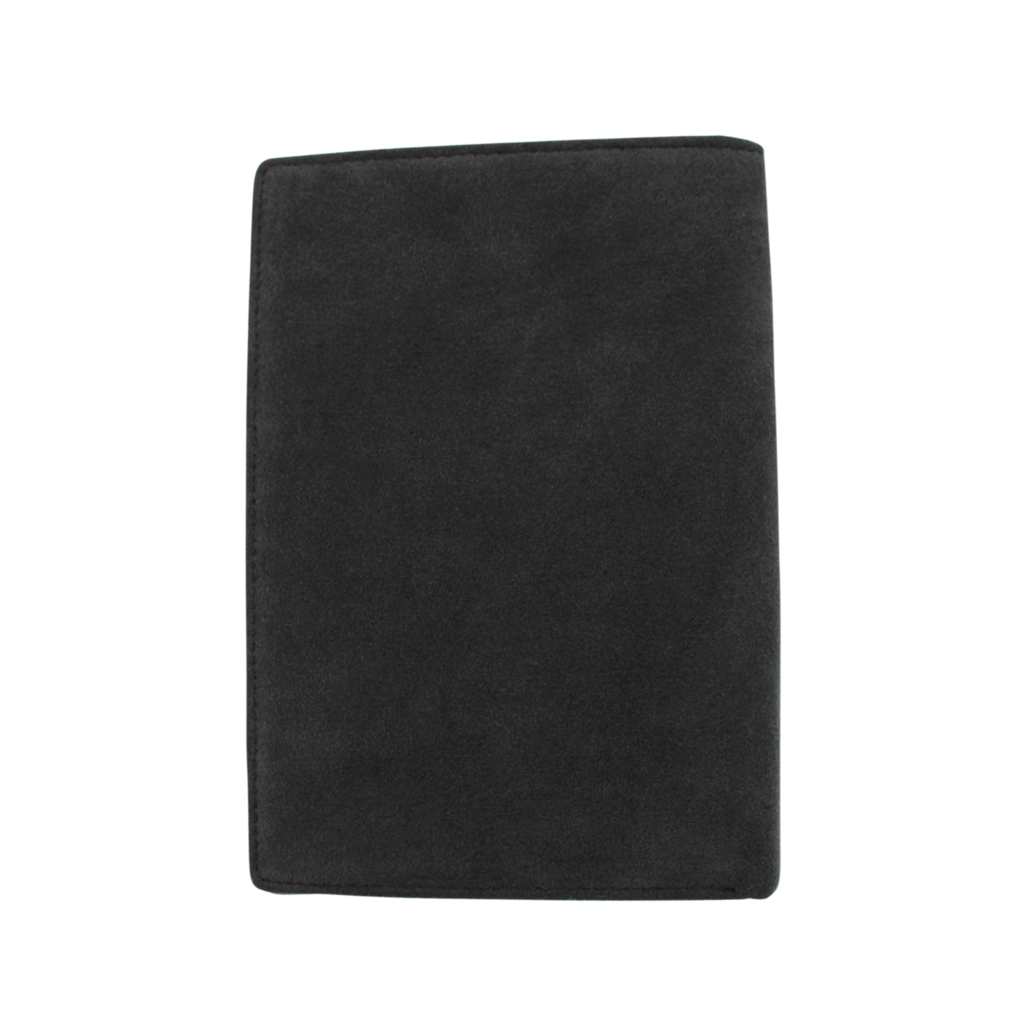 PROTARA Alcantara passport holder  - Midnight Jet Black