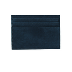 PROTARA Alcantara card holder - Ocean Voyage Blue