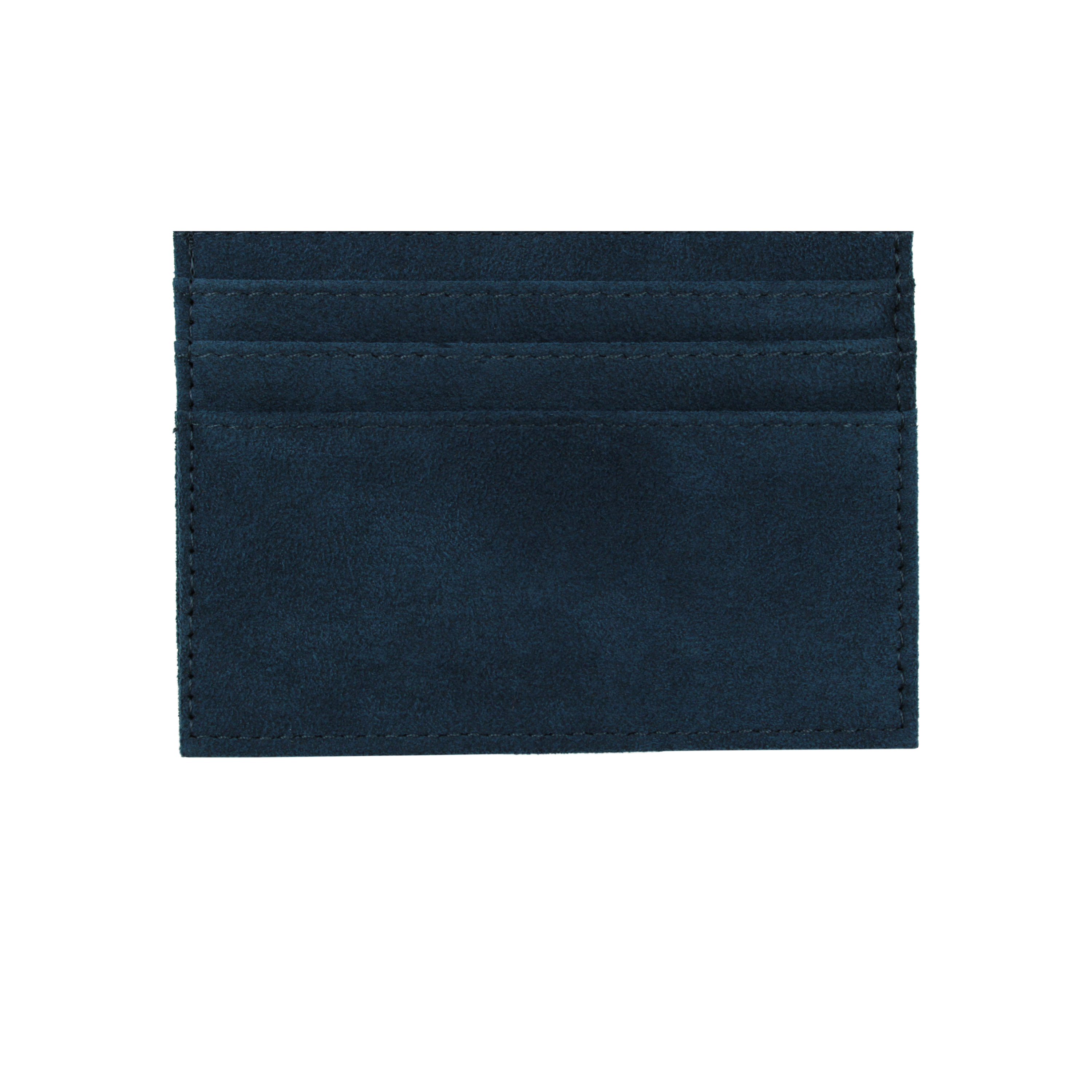 PROTARA Alcantara card holder - Ocean Voyage Blue