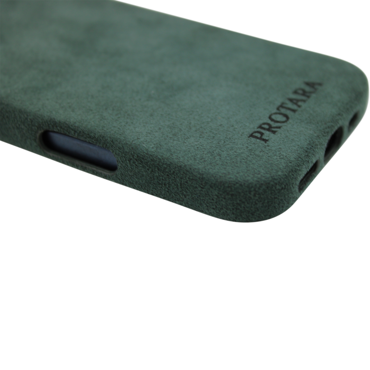 PROTARA Alcantara iPhone 16 Pro Case - Expedition Green