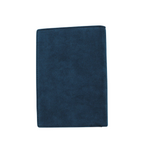 PROTARA Alcantara passport holder - Ocean Voyage Blue