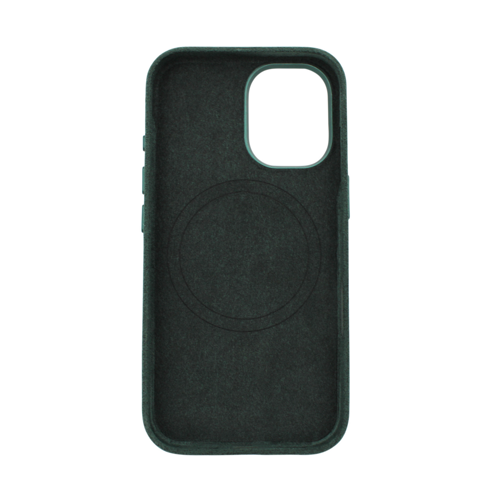PROTARA Alcantara iPhone 16 Case - Midnight Jet Black